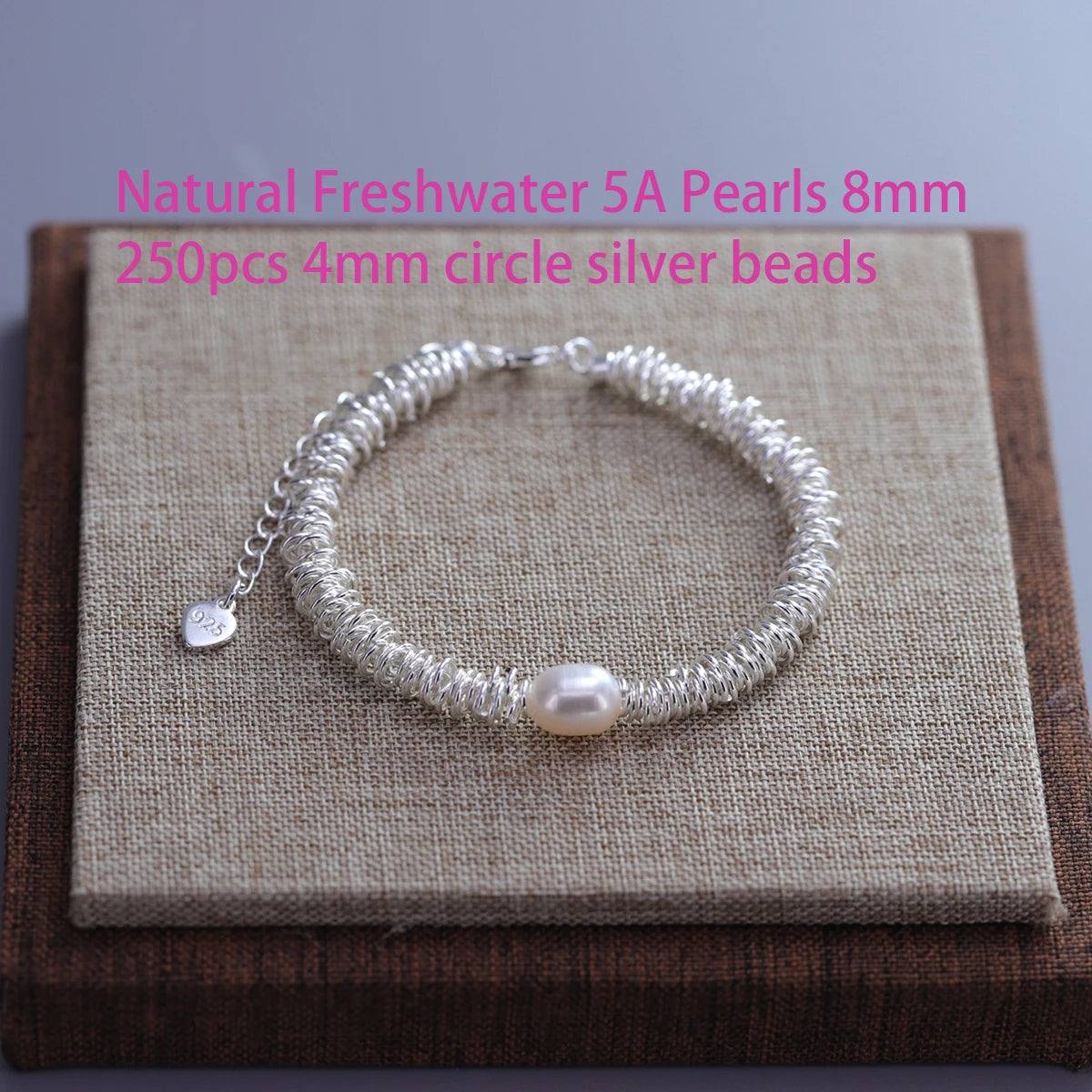 VENTFILLE 925 Sterling Silber Linie Extrem feines Armband für Frauen Liebe Haert Bead Koreanische Ins Süße Schmuck Geschenk Dropshipping