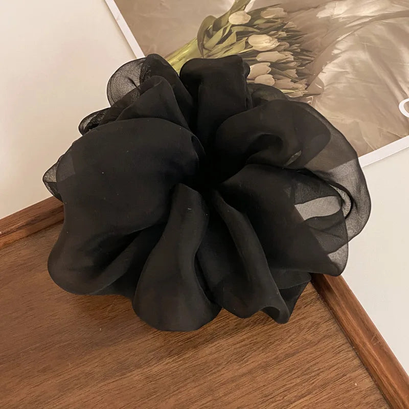 Neue Mesh Bogen Grip Clip Weibliche Pferdeschwanz Geflecht Haar Klaue Clip Elegante Mädchen Haar Clip Haar Zubehör Geschenk Kopfschmuck