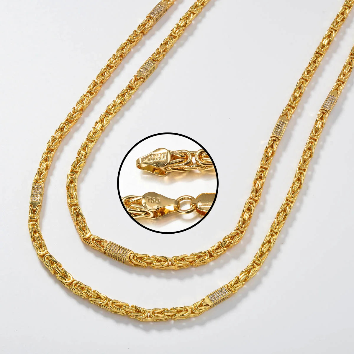 Neue Geometrische Kristall Halskette für Frauen Chic 18k Gold Überzogene Metall Halsband Schlüsselbein kette Weibliche Exquisite Schmuck Heißer verkauf