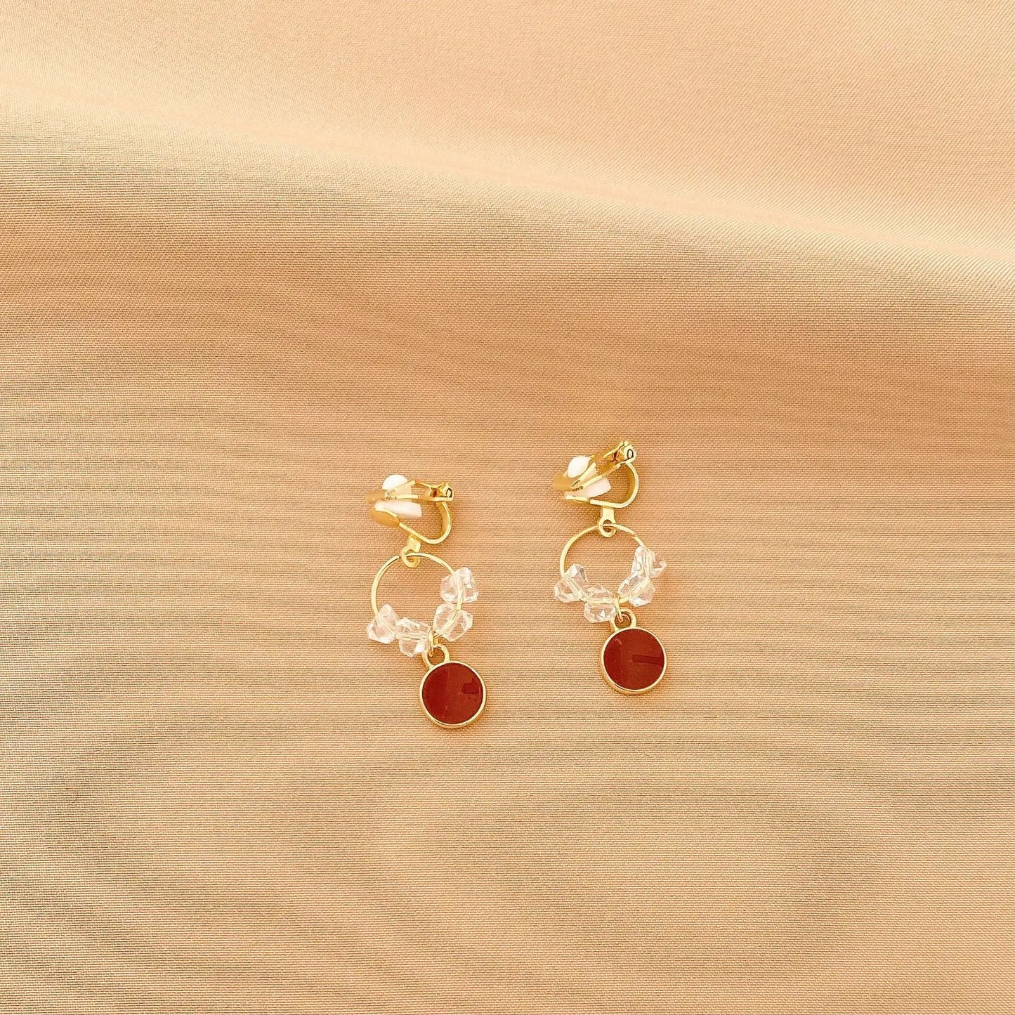 Vintage Persönlichkeit Ohr Clip Ohne Ohr Piercings Erweiterte Sinn Einfache Ohrringe Mode Temperament Perle Ohr Hängen Mädchen