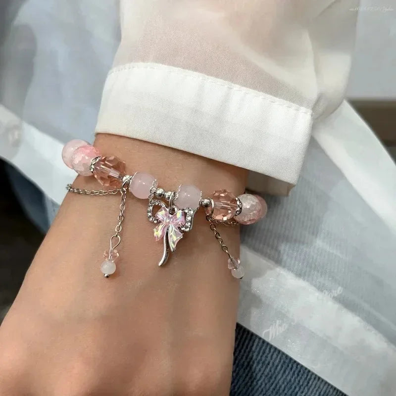 Modisches Nischen-Design zum Aufhängen, Super-Fee-Stern-Armband für Damen, vielseitige und süße Freundin-Accessoires, Schmuck für Damen