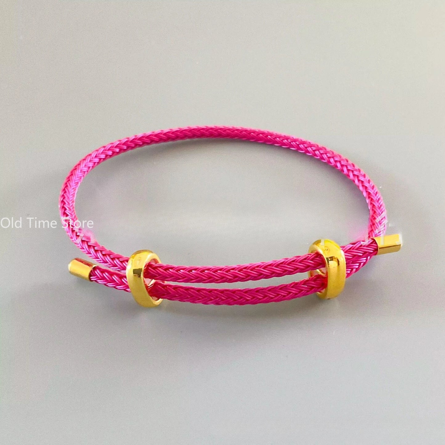 Rot-schwarzer Stahldraht, verstellbare Armreifen, erweiterbar, handgefertigt, geflochtenes Seil, Paar-Armbänder für Damen und Herren, Schmuckschnur