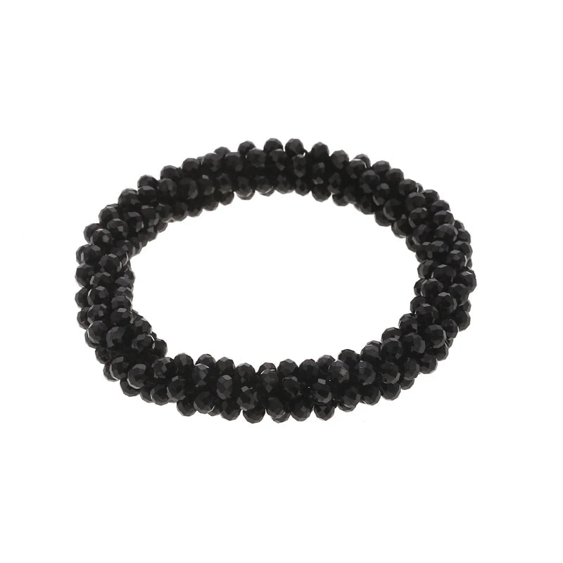 Boho Elastische Armbänder & Armreifen Für Frauen Vintage Stretch Böhmischen Femme Kristall Glas Perlen Armbänder Partei Schmuck Geschenk