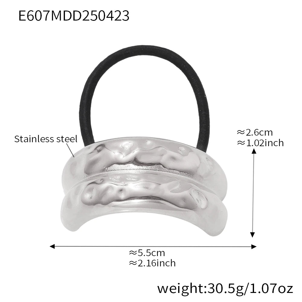 Schickes geometrisches Stirnband, Haarschmuck, Strickstil, Accessoires, Schmuck, elastisches Band, Pferdeschwanzhalter