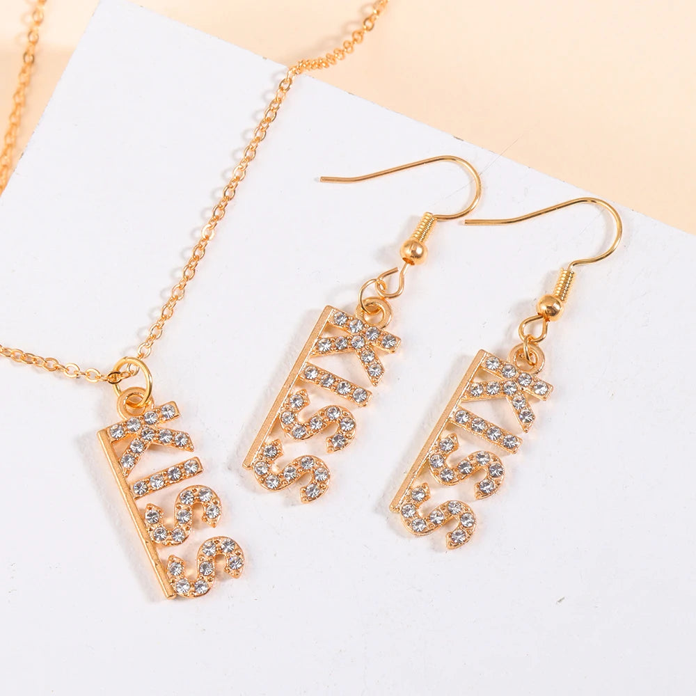 Neue Mode Gold/Silber Farbe Schmuck Set exquisite Schlange Tier Halskette & Ohrring elegante Frauen Schmuck Party Geschenke