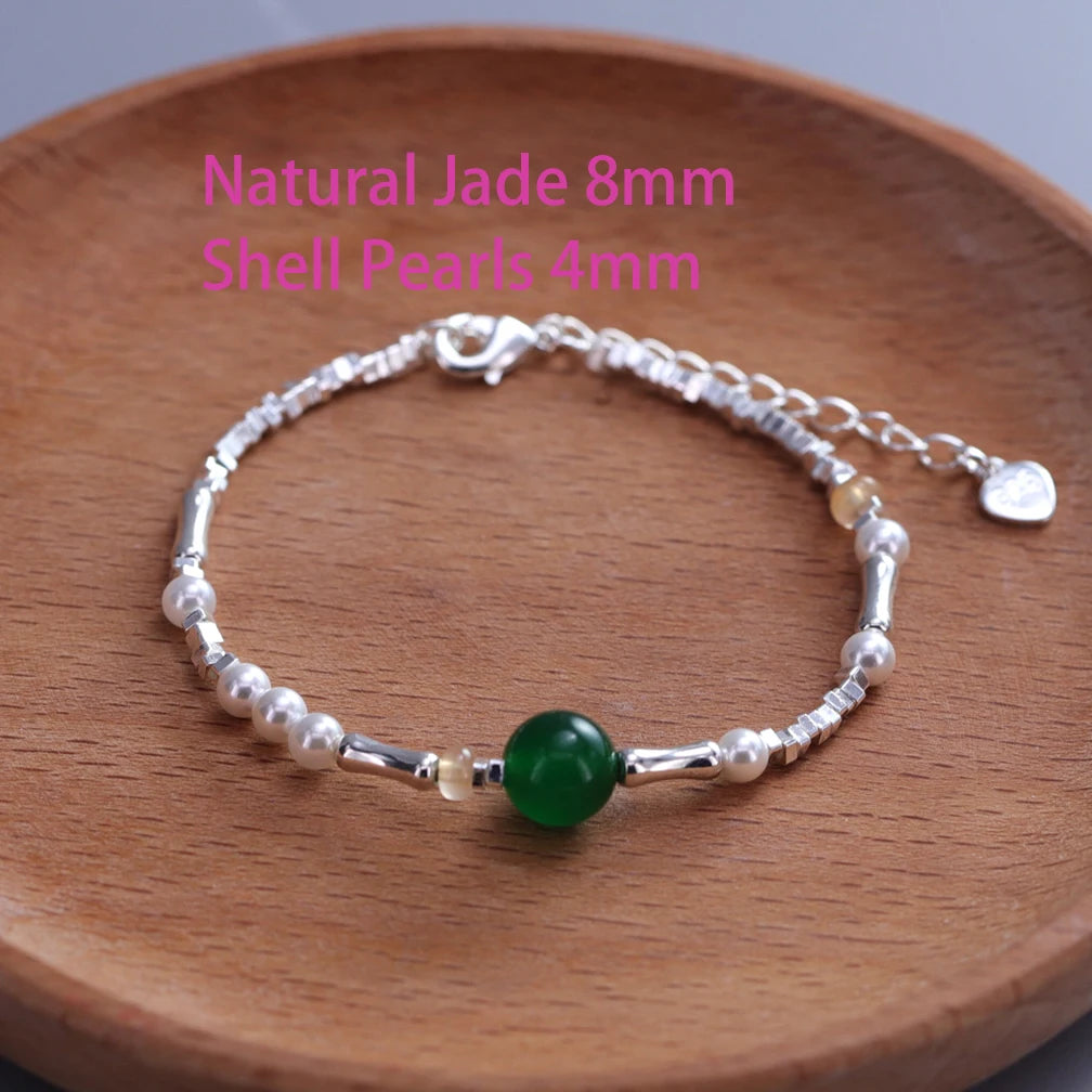 VENTFILLE 925 Sterling Silber Linie Extrem feines Armband für Frauen Liebe Haert Bead Koreanische Ins Süße Schmuck Geschenk Dropshipping