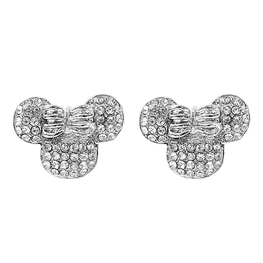 Disney-niedliche Cartoon-Stich-Ohrstecker mit Blumen-Ohrsteckern für Frauen und Teenager-Mädchen, schöne Ohr-Accessoires, Schmuckgeschenke für Fans