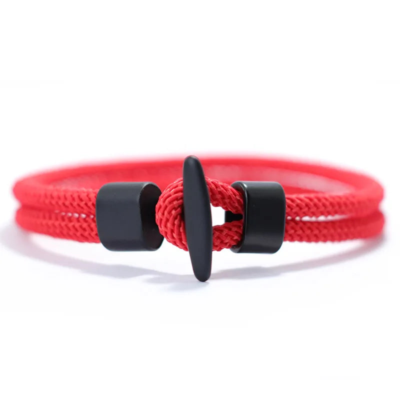 51Luckind Einfache Design Milan Seil Armband Handgemachte Männer Frauen Outdoor Survival Armband Für Camping Armband Gewinde Schmuck