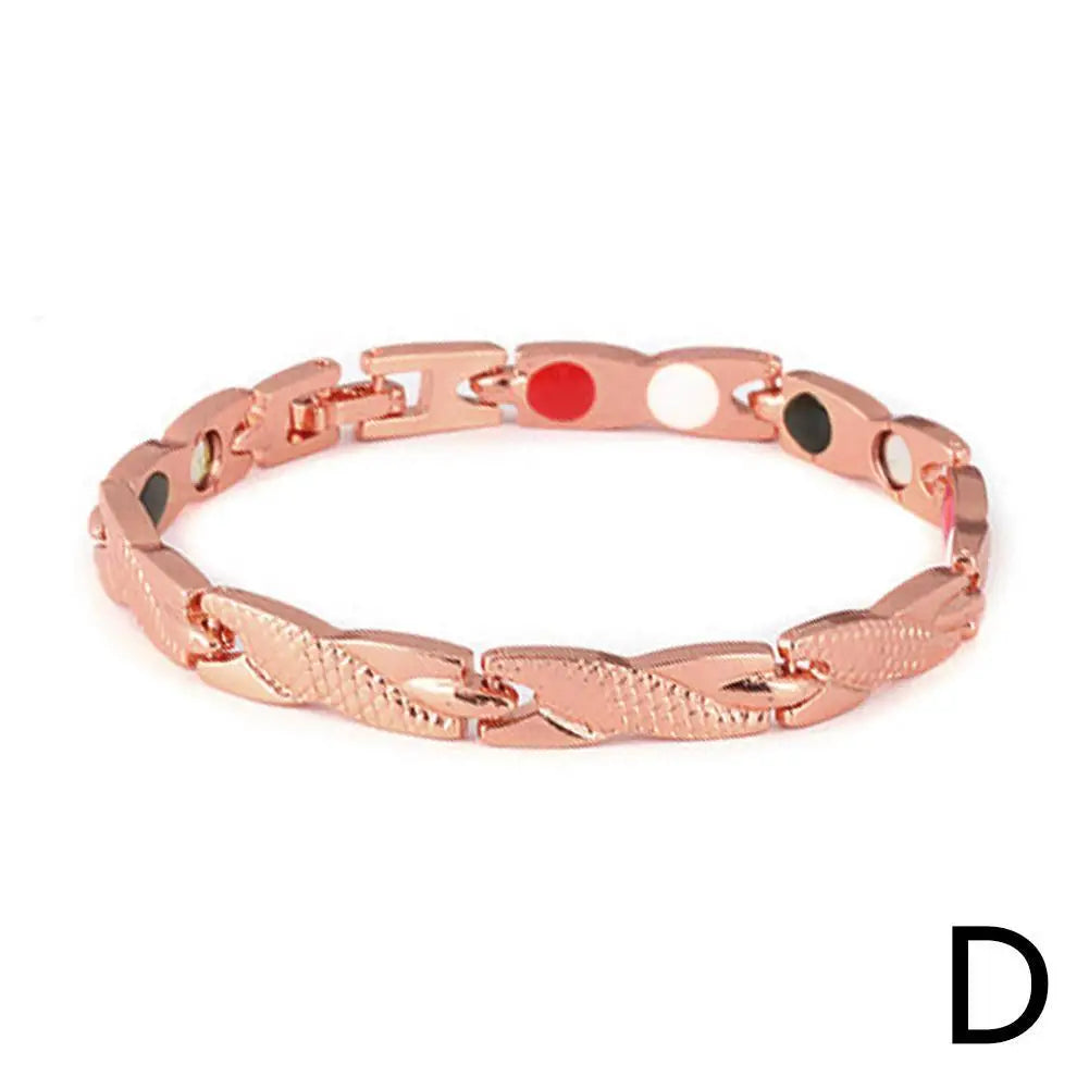 2024 neue Drachen Muster Twisted Gesunde Magnetische Magnet Armband für Frauen Power Therapie Magnete Armbänder Armreifen für Frauen Männer