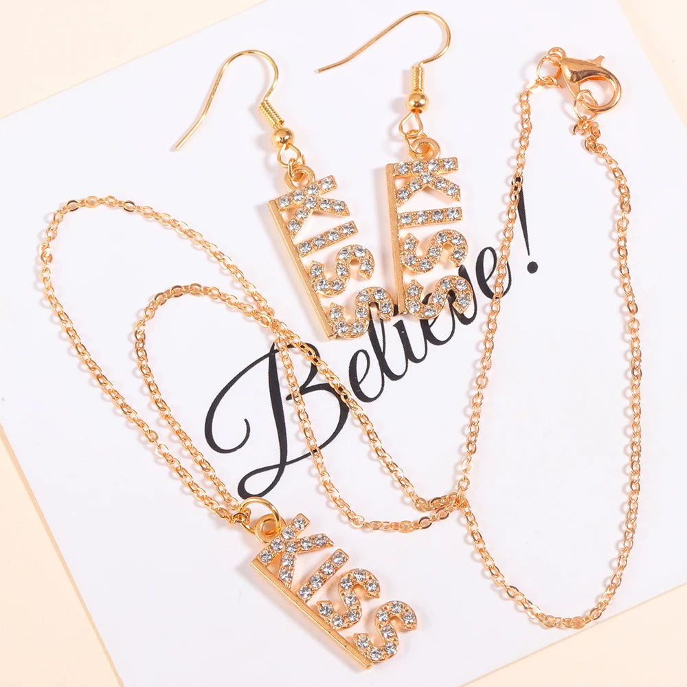 Neue Mode Gold/Silber Farbe Schmuck Set exquisite Schlange Tier Halskette & Ohrring elegante Frauen Schmuck Party Geschenke