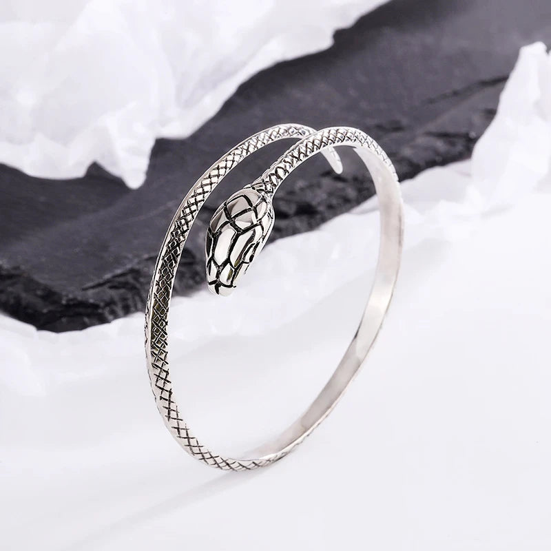Sole Memory Thai Silver Snake Coole Persönlichkeit 925er Sterlingsilber Weibliche größenverstellbare Armbänder BR334