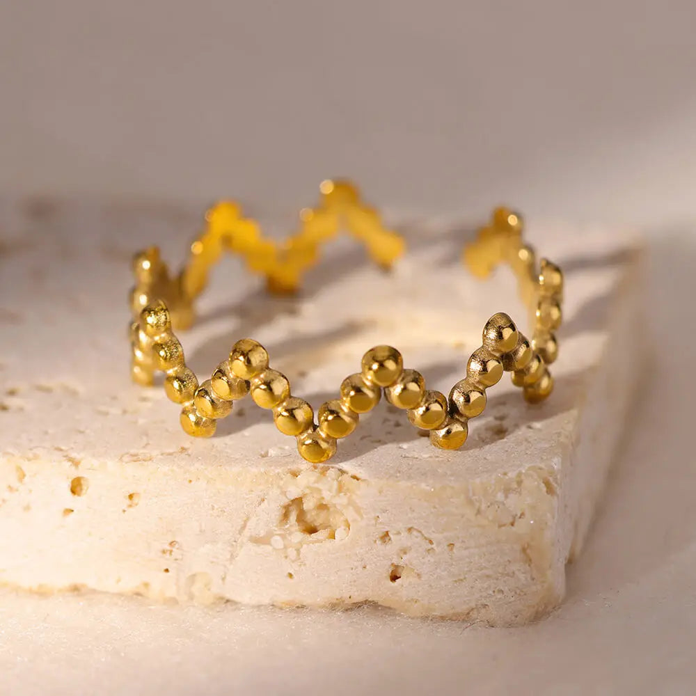 Edelstahlringe für Frauen 2024, Trend, neu in Goldfarbe, Ring für Damen, Hochzeitspaar, Schmuck, kostenloser Versand, Artikel anillos mujer
