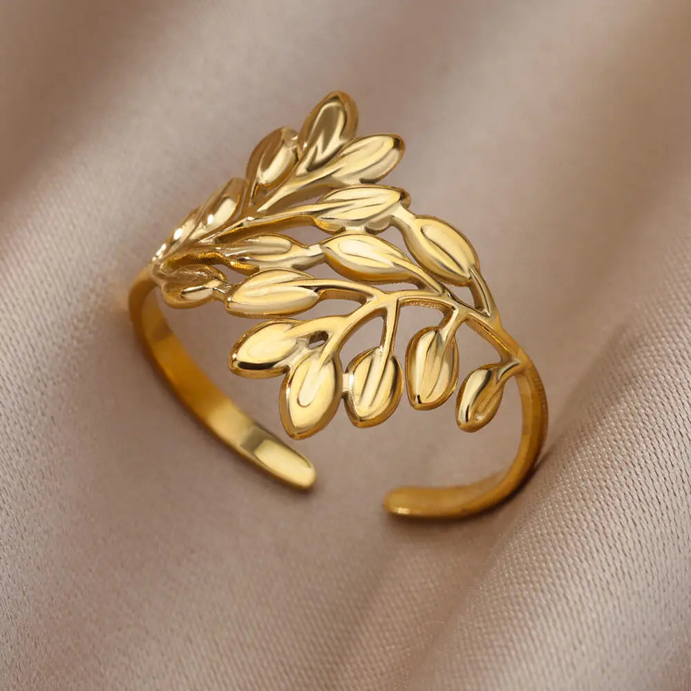 Edelstahlringe für Frauen 2024, Trend, neu in Goldfarbe, Ring für Damen, Hochzeitspaar, Schmuck, kostenloser Versand, Artikel anillos mujer