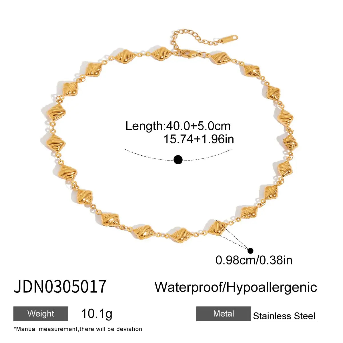 Zora Damen-Armband, modisches All-Match-Faden-Design, Edelstahl-Armband, 18 Karat vergoldet, Lebensmittelform, Basic-Armband für Daliy