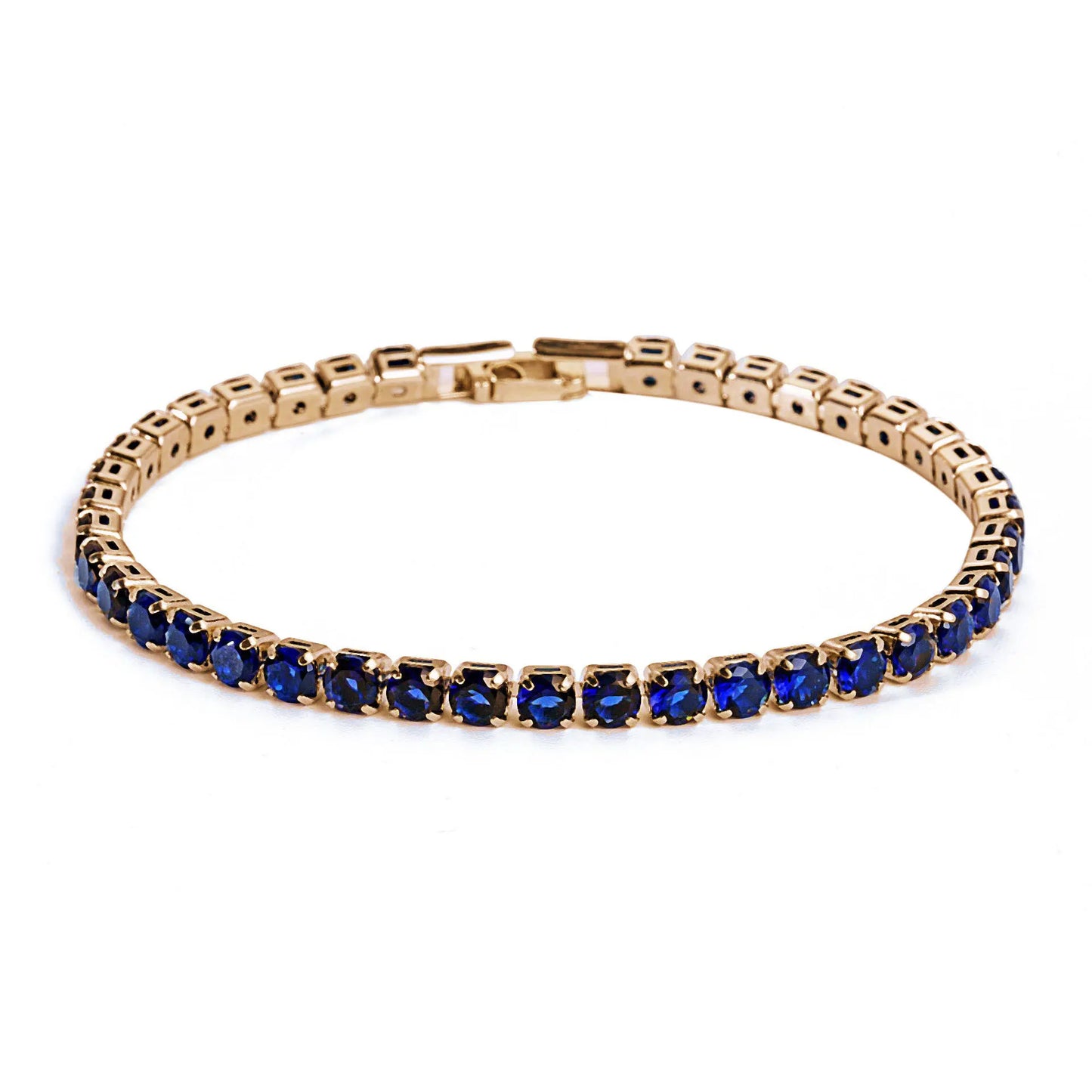 Luxus Hiphop Iced Out 4mm Zirkonia Kristall Tennis Armbänder Für Frauen Männer Gold Farbe Silber Farbe Armband Kette schmuck