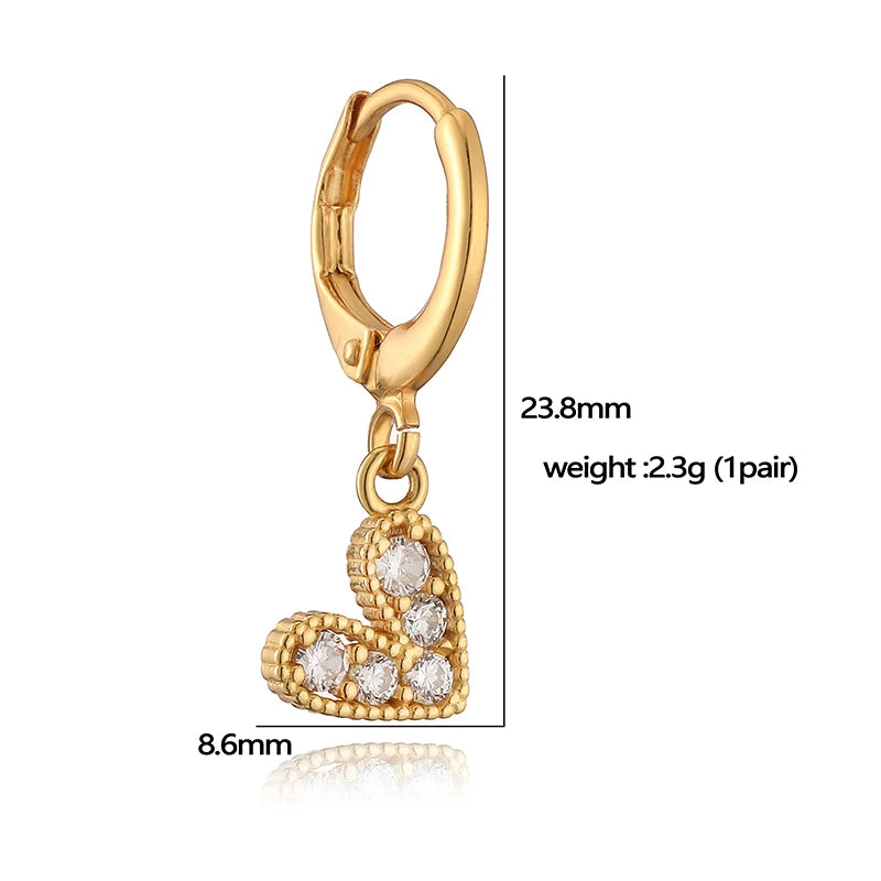 S925 Sterling Silber Kreuz Herz Blume Anhänger Creolen Frauen Retro Vintage elegante Ohrringe edlen Schmuck Erkenntnisse SE36
