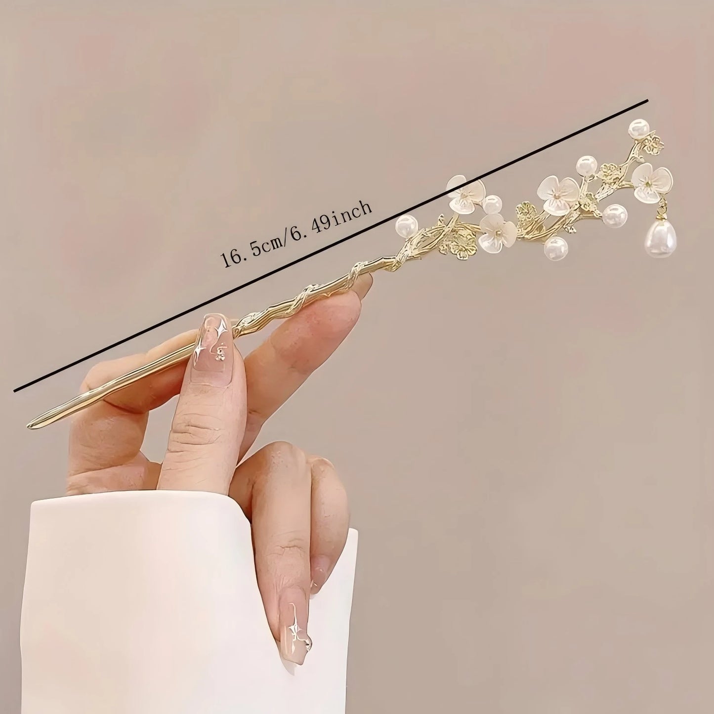 Elegante chinesische Stil Haarspange Quaste Haarstab traditionelles Blumenmuster Frisur Zubehör Frauen Schmuck Haarnadel Haarnadel
