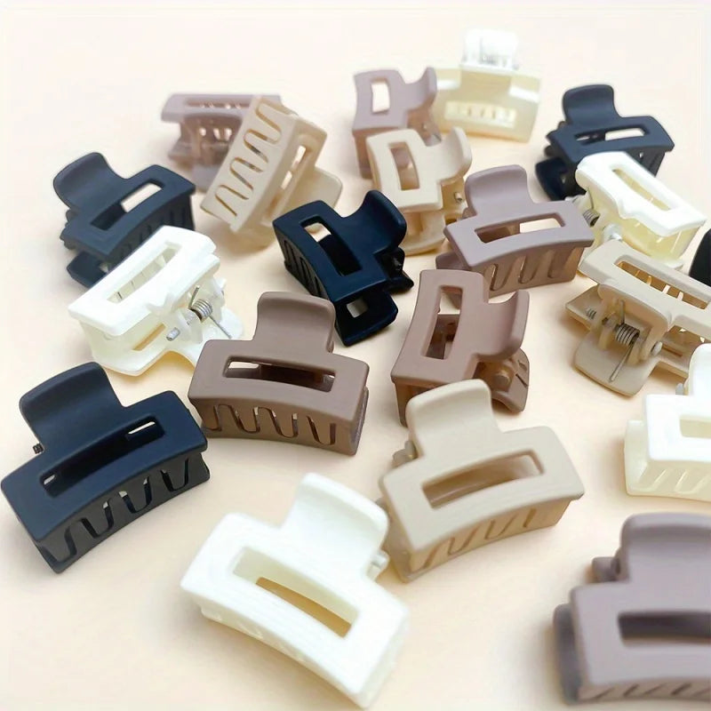 Koreanische Gemischte Haar Mini Kleine Greif Clip Matte Milch Kaffee Farbe Mädchen Pony Nette Haarnadel Kleine Greif Clip Seite Haar Clip Haar zubehör