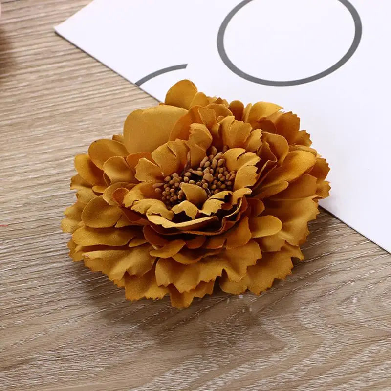 Flamenco Blumen Für Haar DIY Kopfschmuck Für Braut Beflockung Tuch Rote Rose Blume Haarnadel Haar Clip Party Haar Zubehör