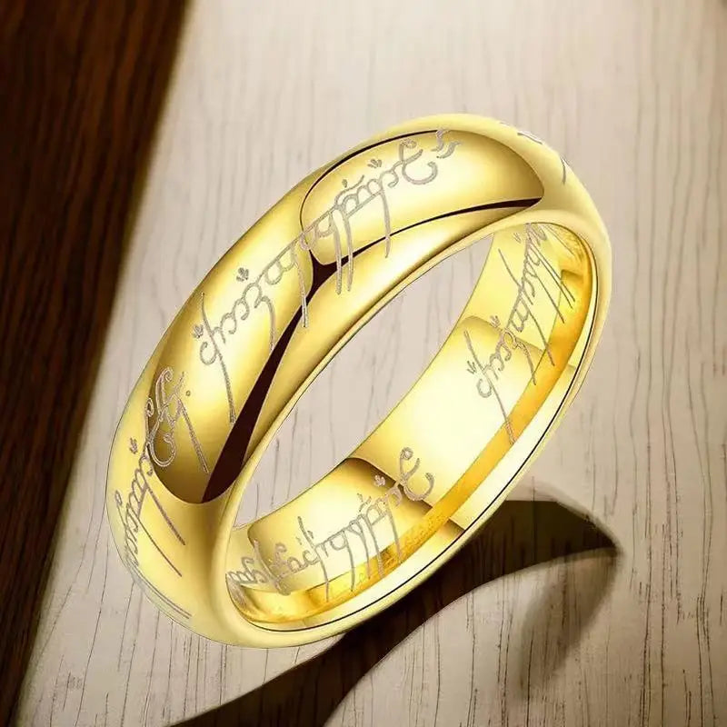 Edelstahl ringe für Männer Mode Ringe exquisite Paare Hochzeit Titan Stahl Saturn Ring für Frauen Schmuck Geschenk