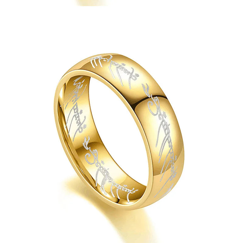 Edelstahl ringe für Männer Mode Ringe exquisite Paare Hochzeit Titan Stahl Saturn Ring für Frauen Schmuck Geschenk