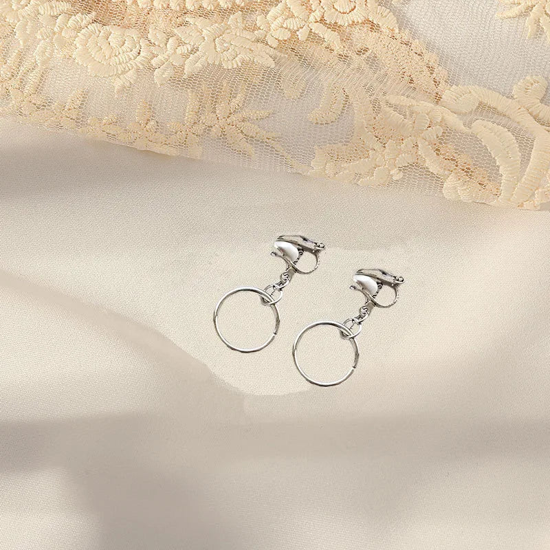 Sommer energetische Mädchen frische Ohrclip ohne Ohrloch Ohrringe neue trend ige koreanische High-End-und vielseitige Ohr zubehör