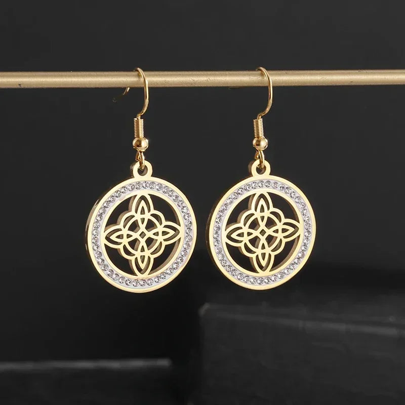 Hochwertiges Hip Hop Zirkonia Xo Buchstaben Anhänger Ohrringe Halskette Set für Männer und Frauen Modetrend Schmuck