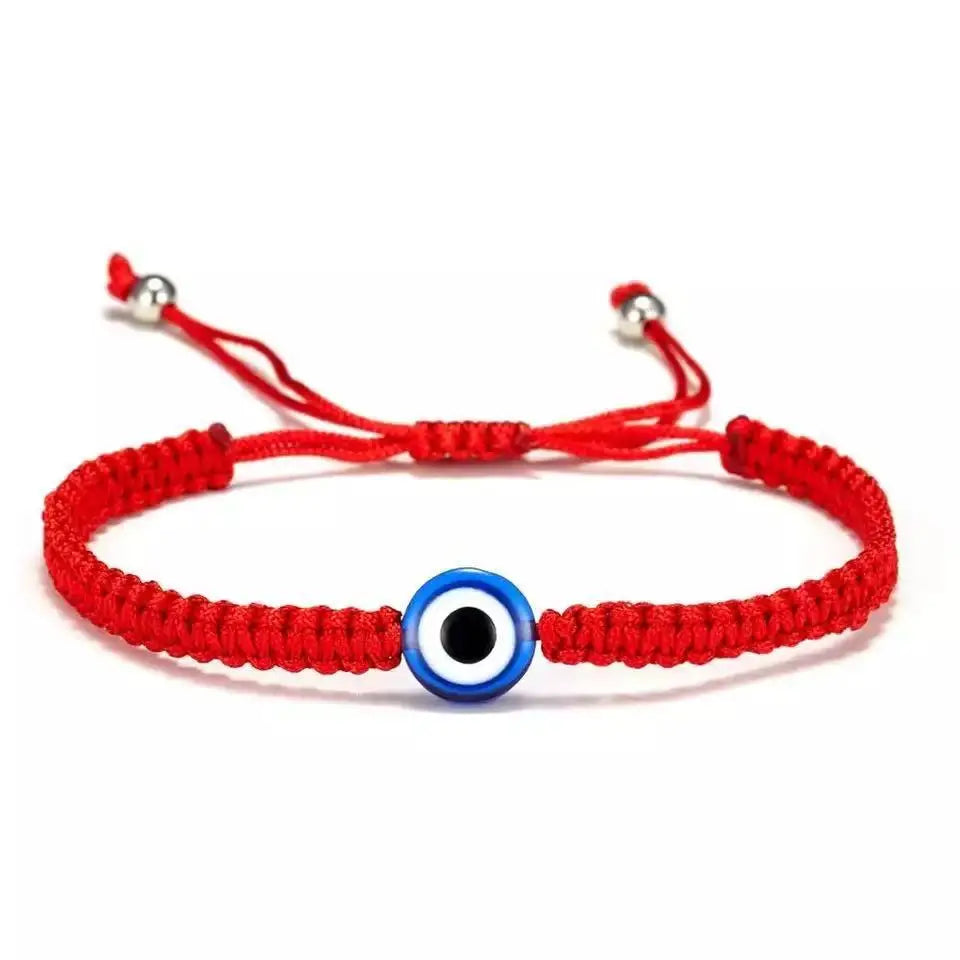 1 Stück einfache türkische böse Blick Ojo-Armbänder für Männer Frauen Augen mexikanisches Seil gewebte Armbänder Schmuck trendige Accessoires Geschenk 2024