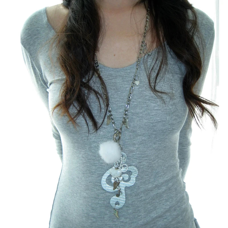 Y2K Schmuck Musiknoten Flügel Herz Anhänger Halskette für Frauen Harajuku Kawaii Zubehör Koreanische Mode Kette Halskette Punk