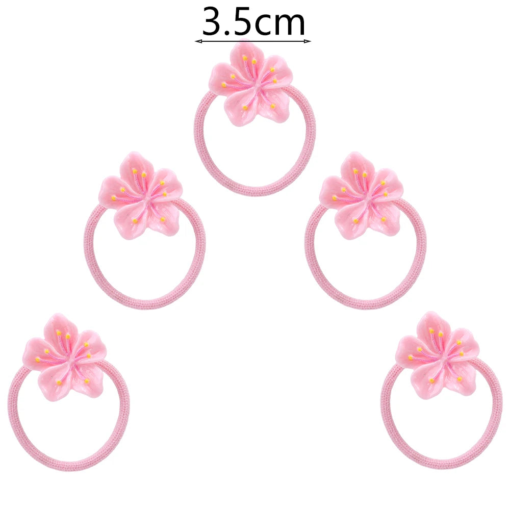 2/5 stücke Süße Super Unsterblich Rosa Mini Sakura Haar Clips Für Frauen Nette Reizende Koreanische Stil Haarnadel Täglichen Party haar Zubehör