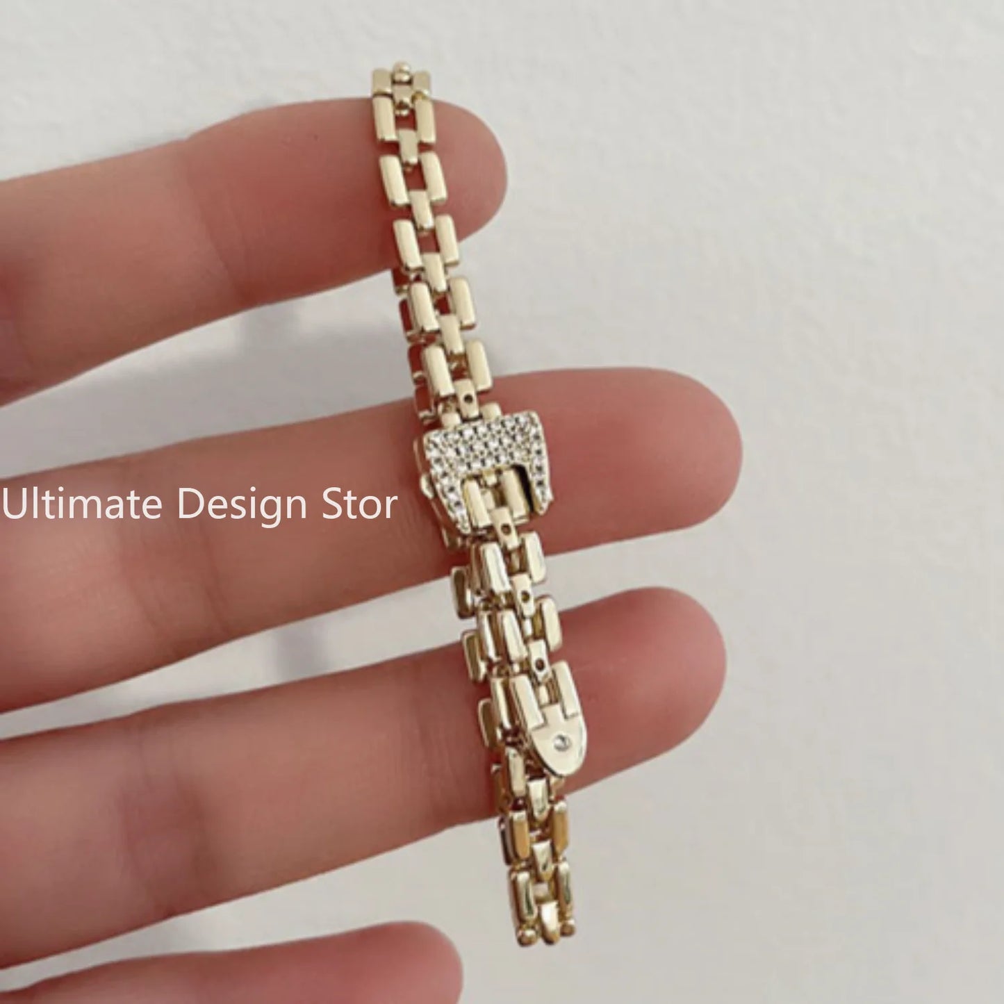 Vintage-Armband mit Schnalle, minimalistischer Luxus-Paar-Handschmuck für Männer und Frauen
