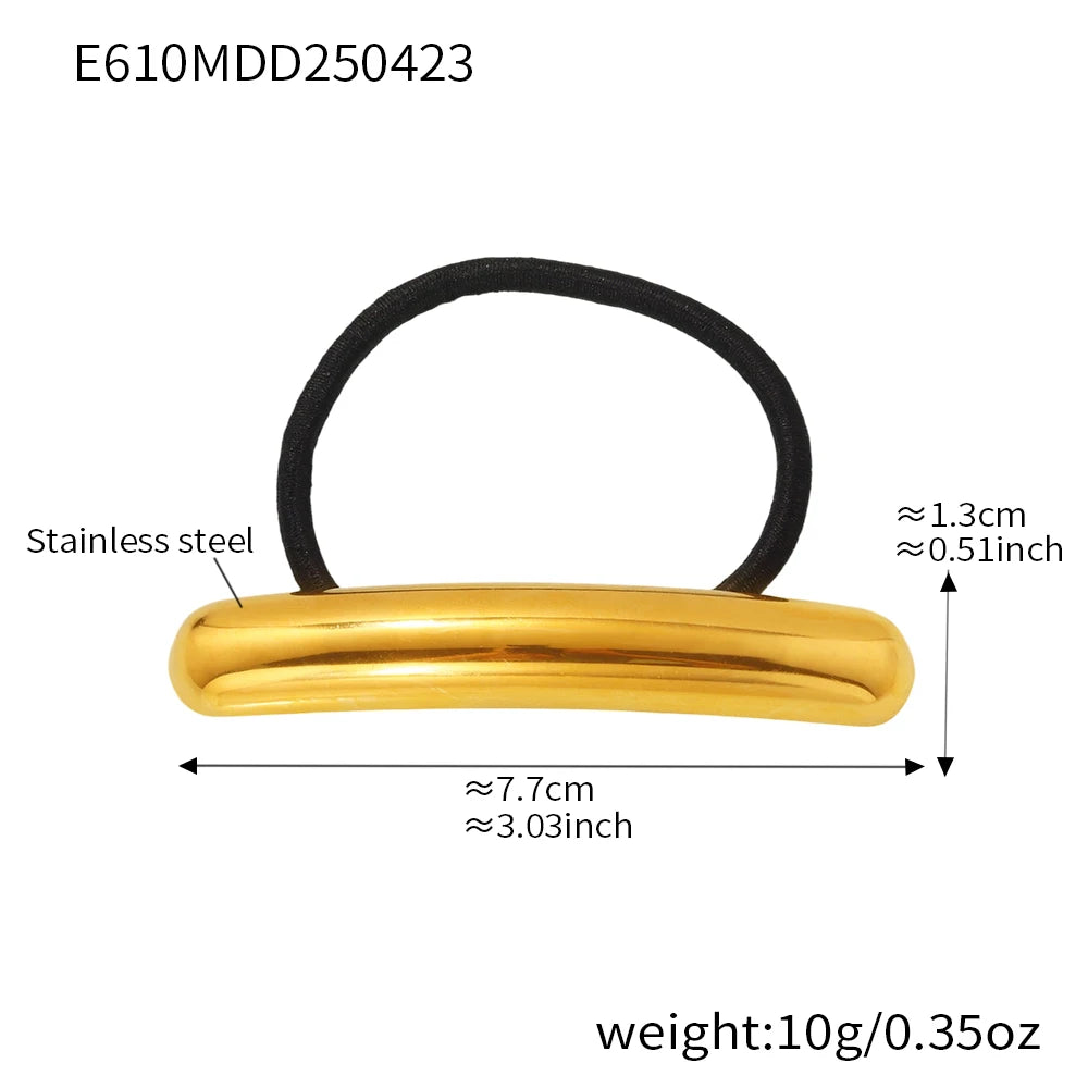 Schickes geometrisches Stirnband, Haarschmuck, Strickstil, Accessoires, Schmuck, elastisches Band, Pferdeschwanzhalter