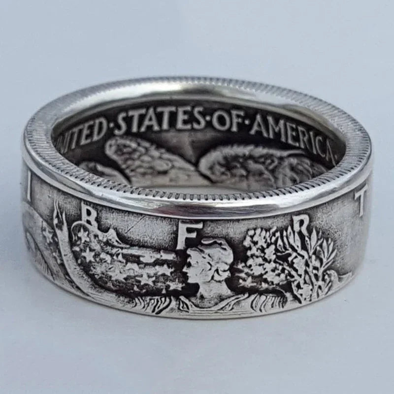 Siegel Männer Ringe Gedenk Geschenk für Freund Handgemachte Vintage Party Männlich Ring Schmuck männer Finger Ring Gothic Edelstahl