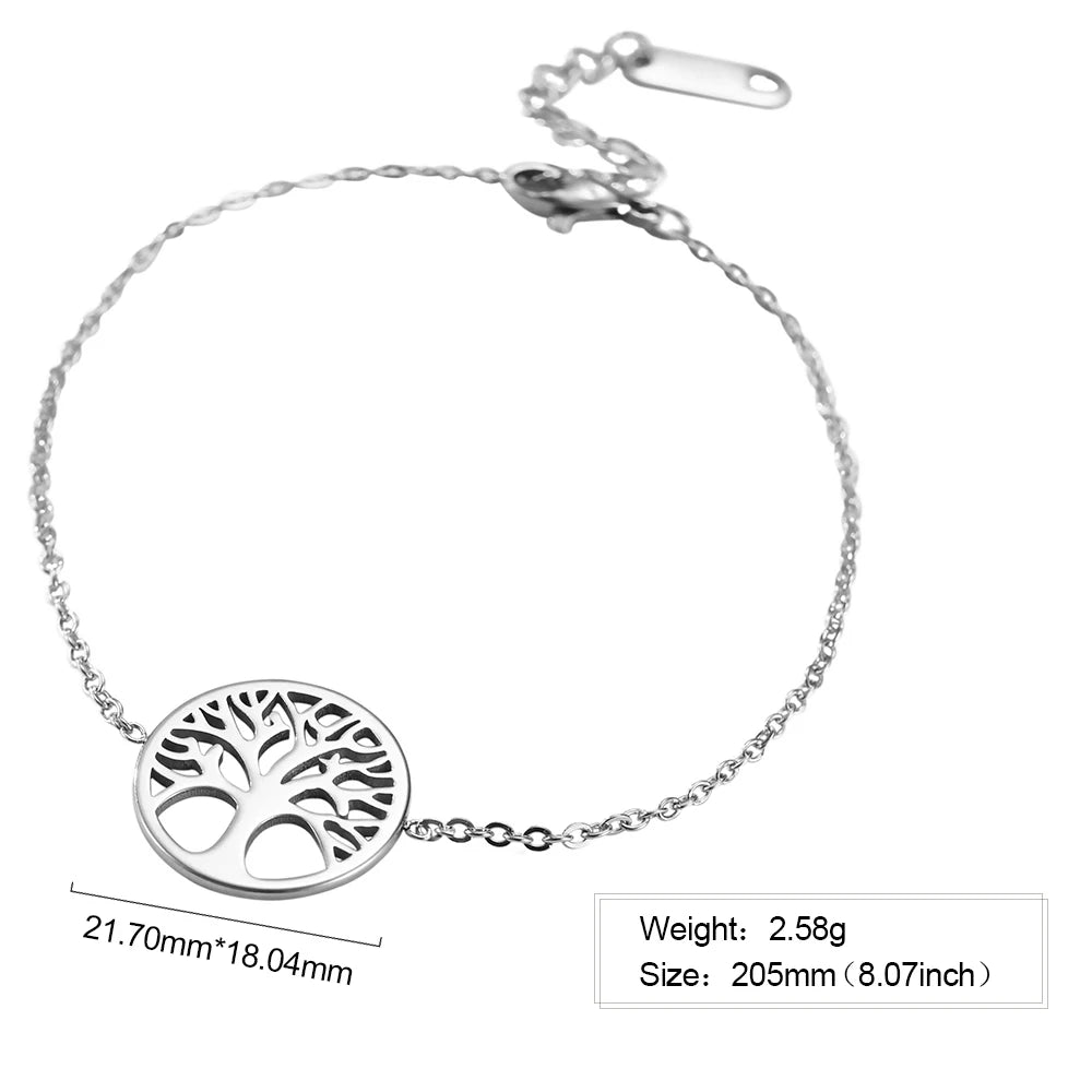 Hexerei Irish Celtic Knot Charms Armbänder Edelstahl Hexenknoten Kette Armband Damen Herren Vintage Liebe Schmuck Geschenke