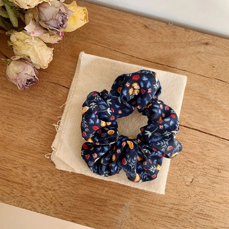 2PCS Kleine Blumen Stoff Haar Hoop Haar Zubehör Für Mädchen Französisch Stoff Haar Seil für dame