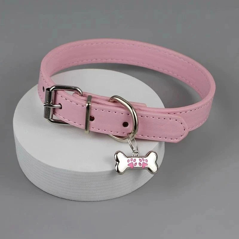 Trendy Punk Bunte Hund Klaue Knochen Halskette Für Frauen Exquisite PU Leder Charms Halsband Süße Coole Party Schmuck Y2K Geschenke