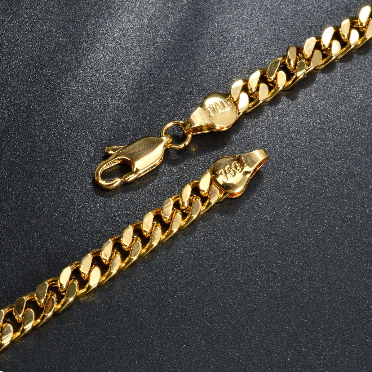 Halsketten für Herren und Damen aus reiner Kupferlegierung, kubanische Vintage-Hip-Hop-Ketten, geeignet für den täglichen Gebrauch, Party-Schmuck, Geschenke