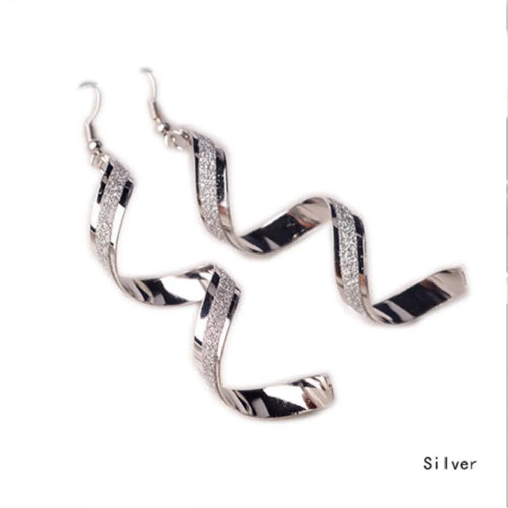 Eleganter Schmuck, modisch, für Damen, edle Quasten, versilbert, langer weißer Haken, baumelnde Kette, Ohrringe für Damen, versilbert