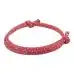 Rote buddhistische handgefertigte Zopfschnur-Armbänder, tibetisches gewebtes Seil-Armband, viel Glück, Amulett-Armband für Frauen und Mädchen, 2025,