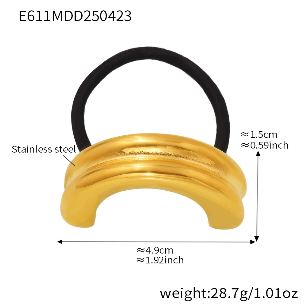 Schickes geometrisches Stirnband, Haarschmuck, Strickstil, Accessoires, Schmuck, elastisches Band, Pferdeschwanzhalter