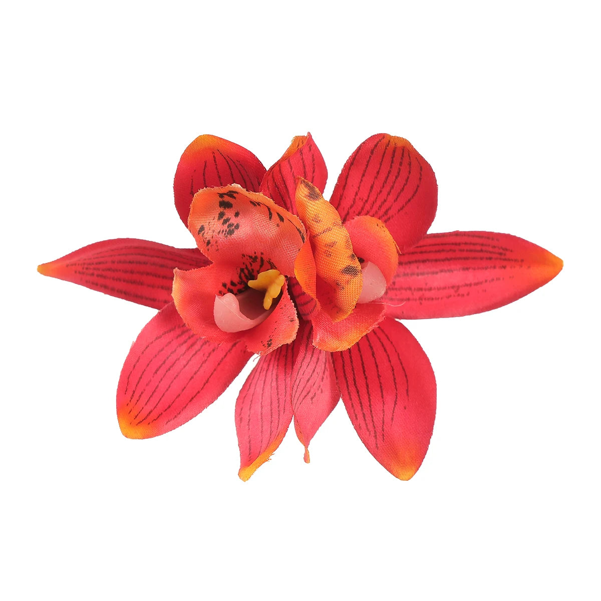 AWAYTR Böhmen Canna Blumen Kleine Haarspangen Hawaii Brautblumen Haarspangen Haarnadeln Haarspange für Hochzeit Haarschmuck