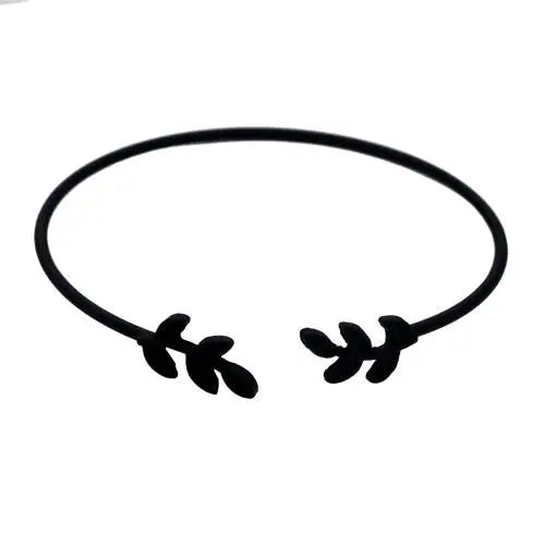 Mode Blatt Armbänder für Frauen elegante Punk Persönlichkeit offene Armreif Manschette koreanische exquisite einfache Armband Schmuck Geschenk