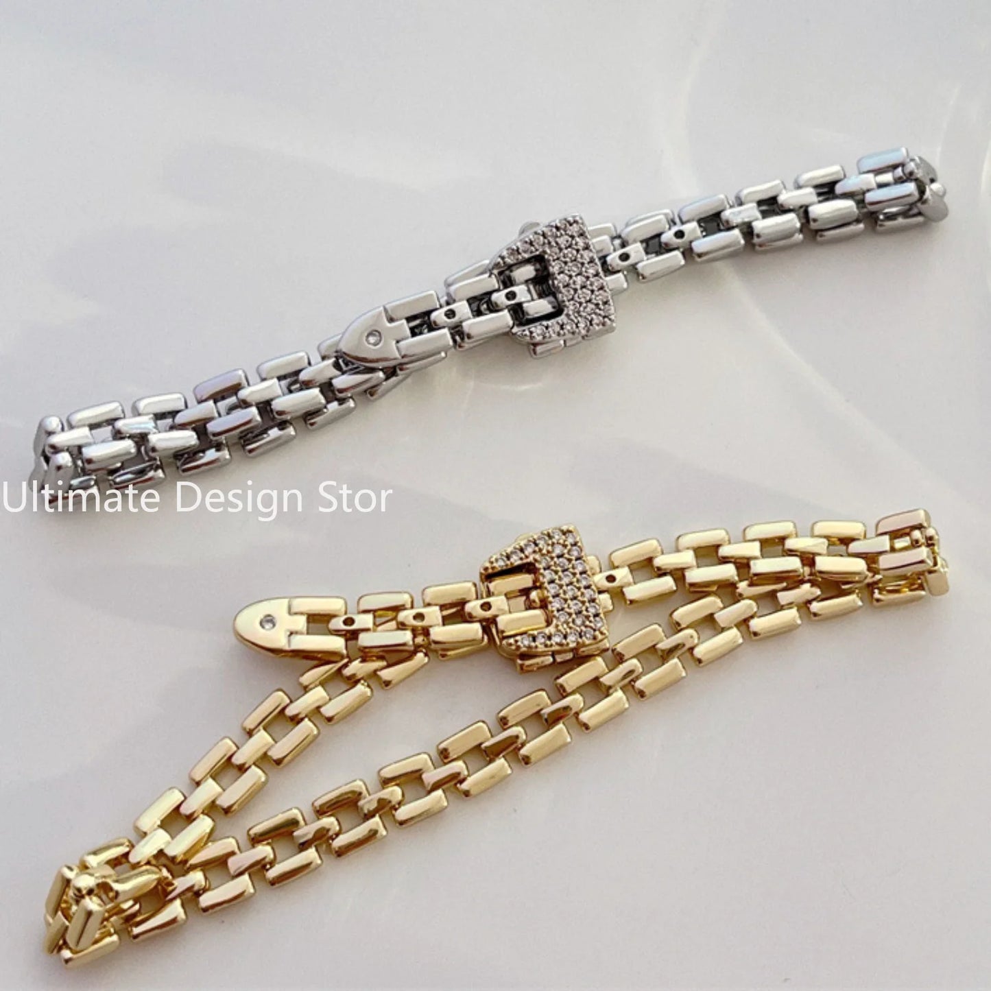 Vintage-Armband mit Schnalle, minimalistischer Luxus-Paar-Handschmuck für Männer und Frauen
