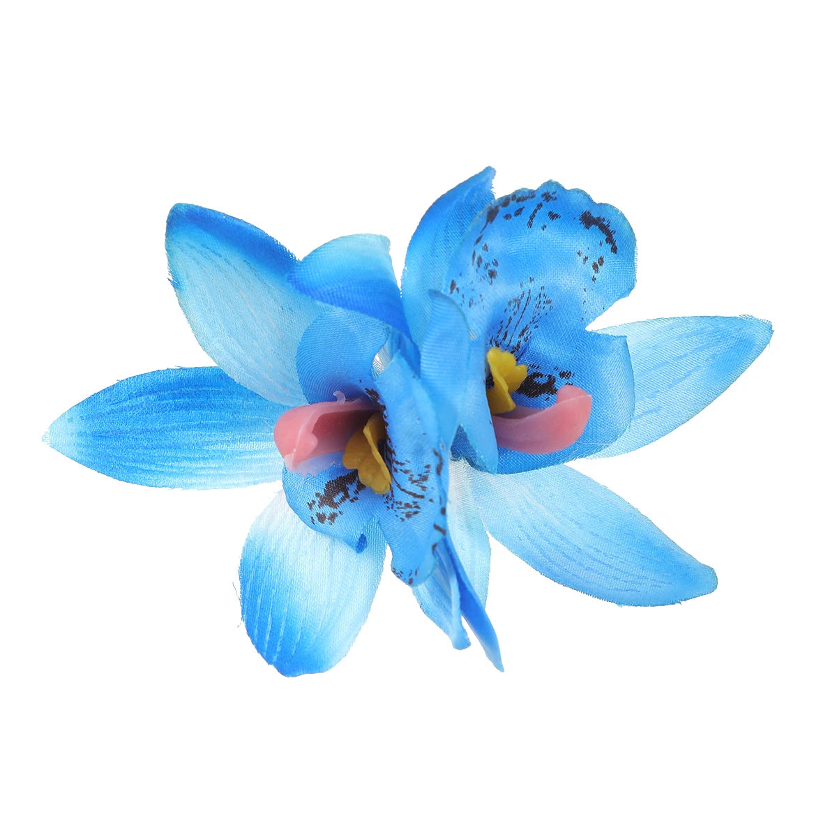 AWAYTR Böhmen Canna Blumen Kleine Haarspangen Hawaii Brautblumen Haarspangen Haarnadeln Haarspange für Hochzeit Haarschmuck