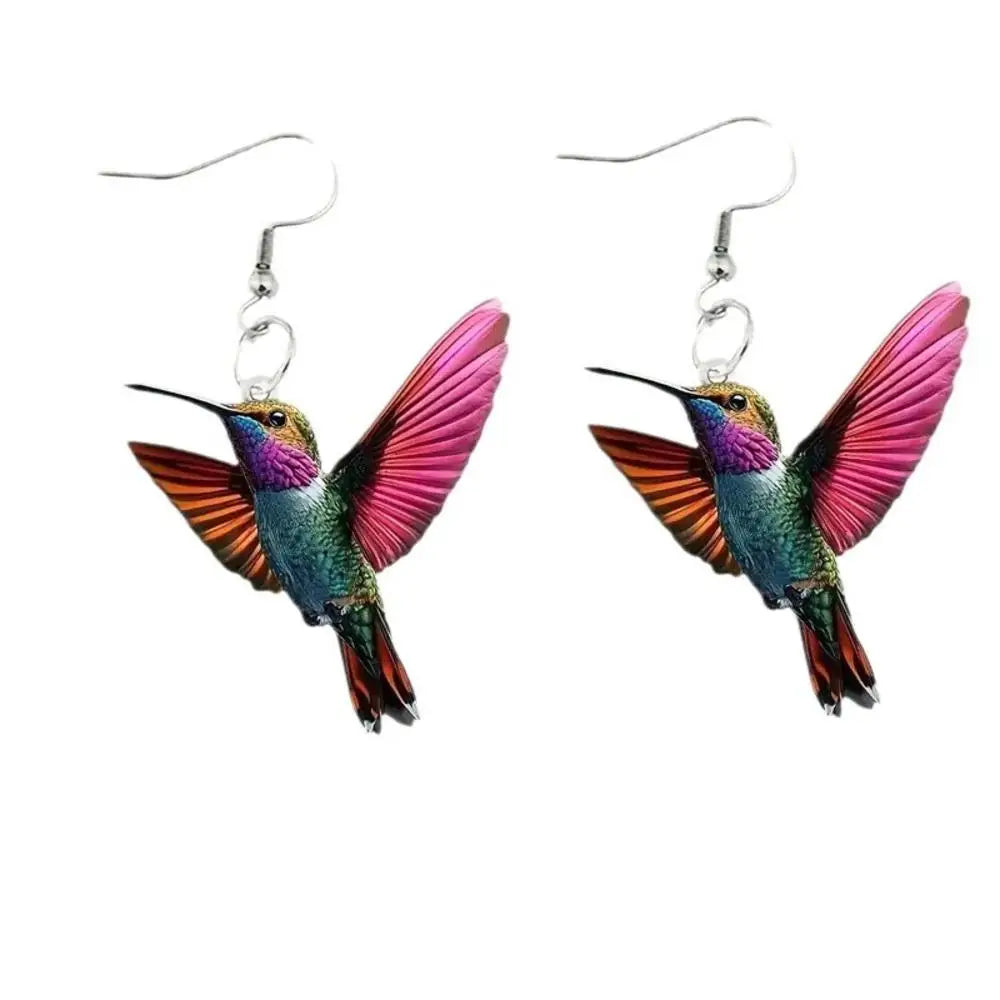 Kolibri Ohrringe für Frauen Mädchen elegante Quaste Charme baumeln Ohrring Modeschmuck Valentinstag Geburtstags geschenke
