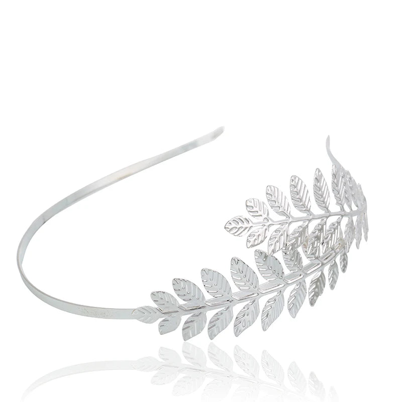 Mode Braut Hochzeit Blatt Haar bänder Damen Party Haarschmuck Mädchen Geburtstag Kopf bedeckung Accessoires