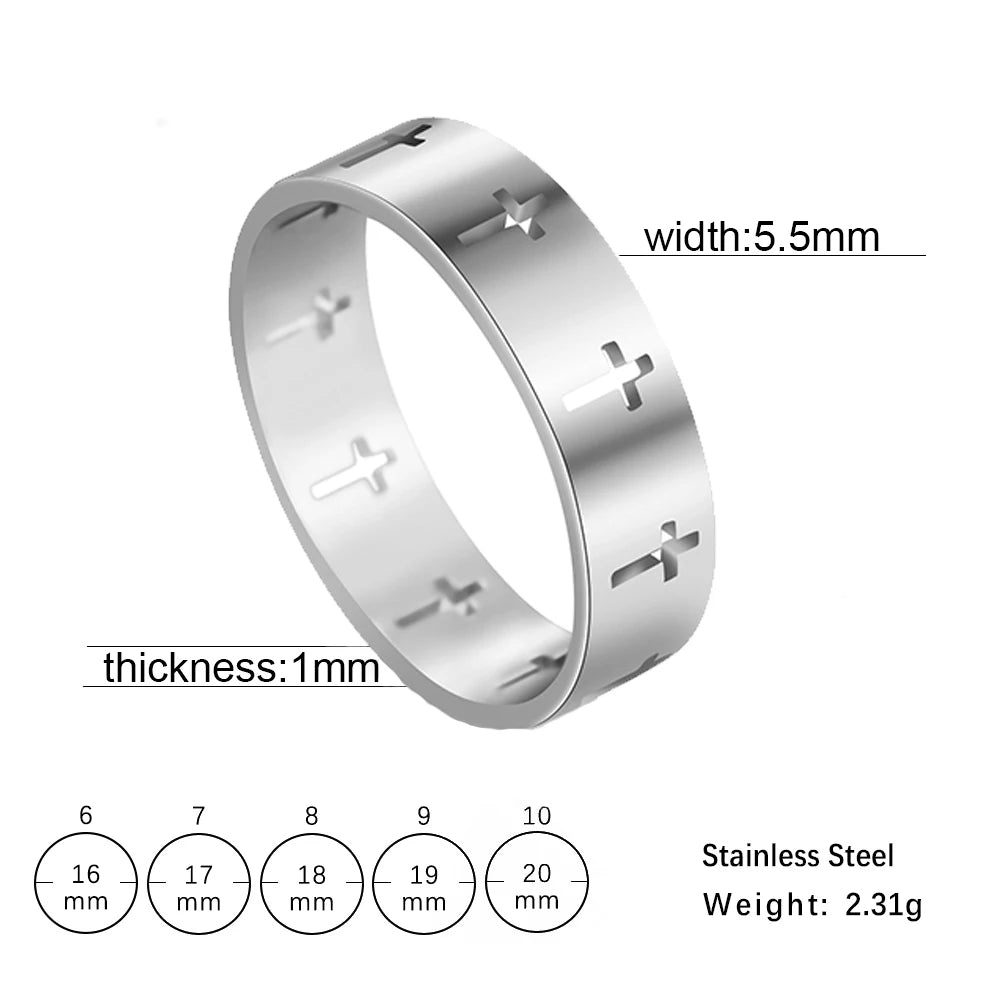 Unift Einfache Mode Finger Ring für Frauen Edelstahl Paar Ringe Männer Schwarz Farbe Klassische Party Hochzeit Band Schmuck Geschenk