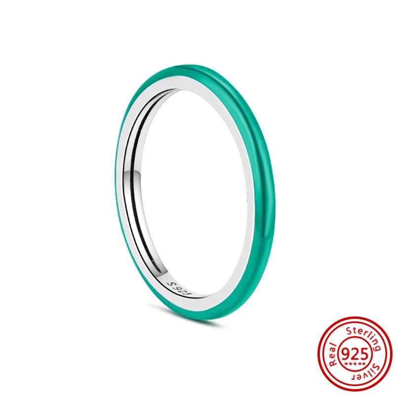 Neuer Pantaro Me-Fingerring aus 925er-Sterlingsilber, Liebesengel, Wort, schwarzes Herz, Zirkon, Original-Charm-Ringe, funkelnder Hochzeitsschmuck