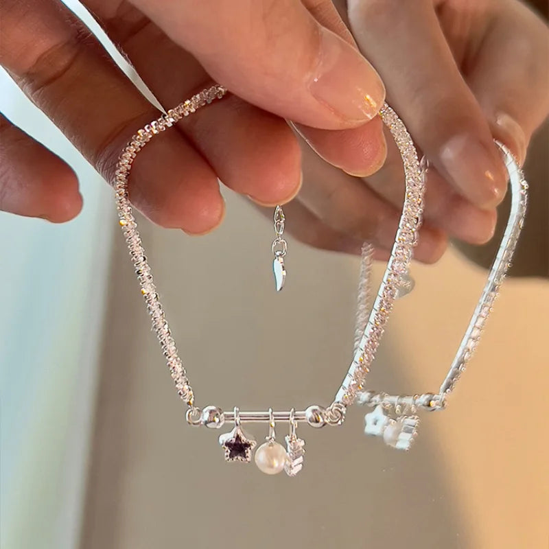 VENTFILLE Schmetterlingsarmband aus 925er-Sterlingsilber für Mädchen, Perlenschnur-Design, Insekt, modisch, vielseitiger Schmuck, Geschenk, Dropshipping