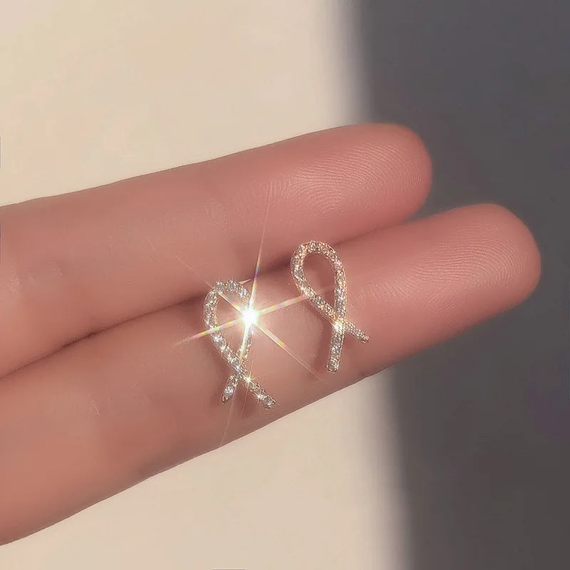 925 Silber Nadel Zirkon Ohrringe Hypoallergen Mode Ohrstecker Weiblichen Anhänger Quaste Anhänger Ohrringe für Frauen Schmuck Geschenk